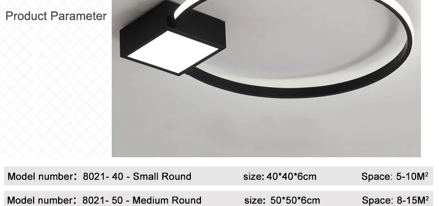 Детские потолочные светильники для гостиной дома свет plafondсветодио дный LAMP LED Вт 25 Вт 30 Вт 36 Вт Белый Черный каркас для дома plafontecho