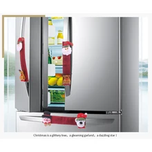 4 шт./компл. Рождество холодильник дверные ручки крышки для холодильника Кухня для микроволновой печи посудомоечной машины JS21