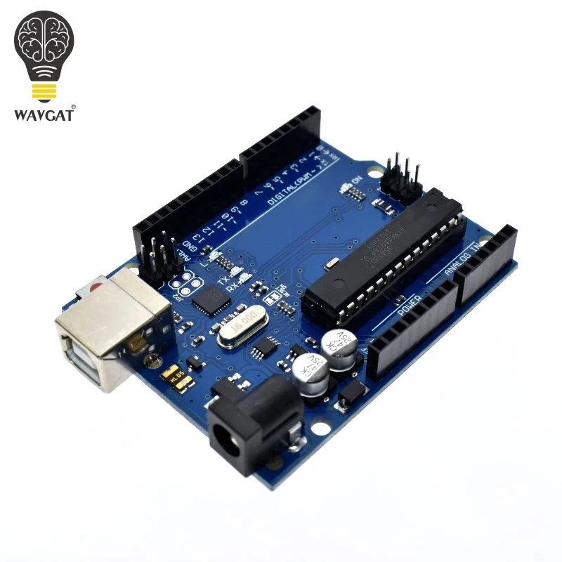 Умная электроника WAVGAT UNO R3 MEGA328P ATMEGA16U2 макетная плата без кабеля USB стартовый