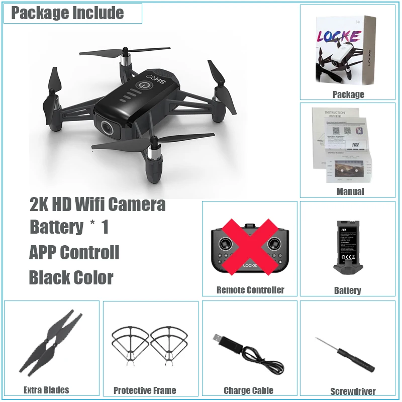 Black App Bat 1 B Мини-Дрон с 2K HD камерой широкоугольный Wifi FPV Квадрокоптер оптический поток вертолет отношение держать умные игрушки длительный срок службы батареи - Цвет: Black App Bat 1 B