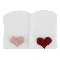Toddler New Beanies Love Print Infant Causal Elastic Hat Fashion Warm Windproof Outdoor Soft Solid Color Newborn Skullies Caps 1