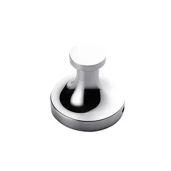 

304 Stainless Steel Clothes Hook Bathroom Single Robe Hook Anti-rust Door Clothes-hook Sturdy Coat Hat Hook for Hotel Home