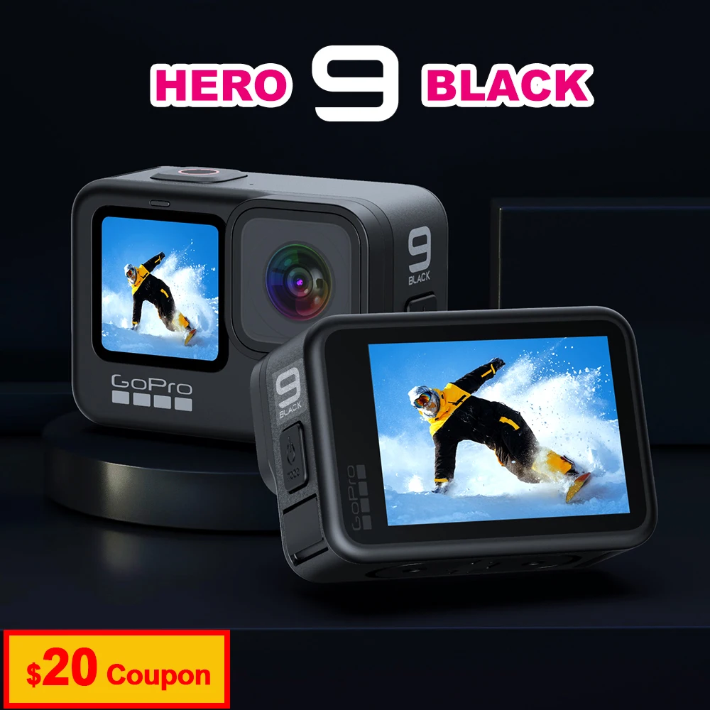 Экшн-камера Go Pro 5K Ultra HD 1080p водонепроницаемая Спортивная камера для шлема прямого