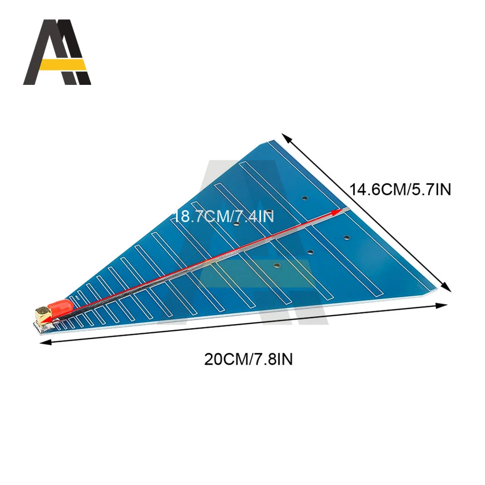 800M-6G Broadband Wideband Antenna 5W Directional Antenna RF frequency 800M-6G UWB Wifi Antenna Board 2