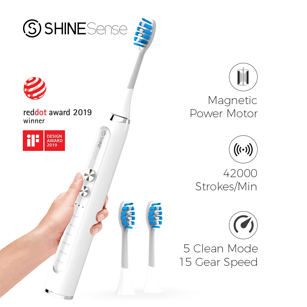 ShineSense STB200 Electric Toothbrush Sonic Tooth Brush Rechargeable Ultrasonic Waterproof Heads Trave Box for xiaomi mijia ShineSense STB200 Electric Toothbrush Sonic Tooth Brush Rechargeable Ultrasonic Waterproof Heads Trave Box for xiaomi mijia