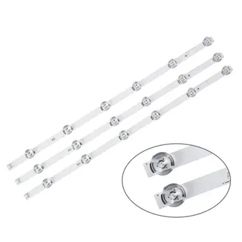 

Eshoo 3pcs/set LED Backlight 6 Lamp For LG 32 "TV High Brightness No Spot Energy Saving Wide Scope LED Backlight