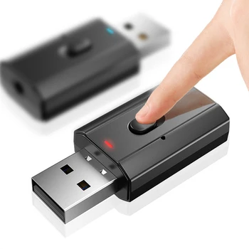 

USB Bluetooth Dongle 5.0 AUX Audio Transmitter Receiver Adapter for TV Car PC VH99