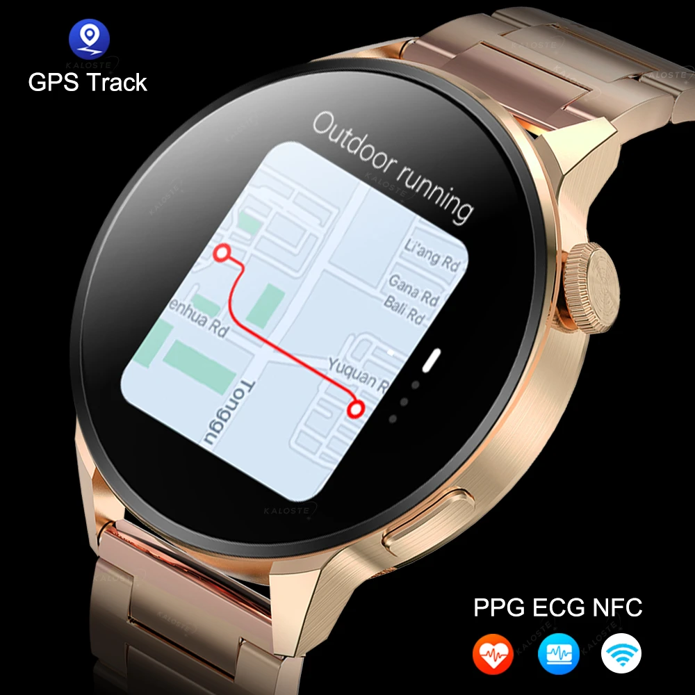 2022 Nieuwe 454*454 Hd scherm Smart Horloge Dames Bluetooth Call Hartslag  Bloeddrukmeter Sport Smartwatch Mannen android Ios|Smart Watches| -  AliExpress
