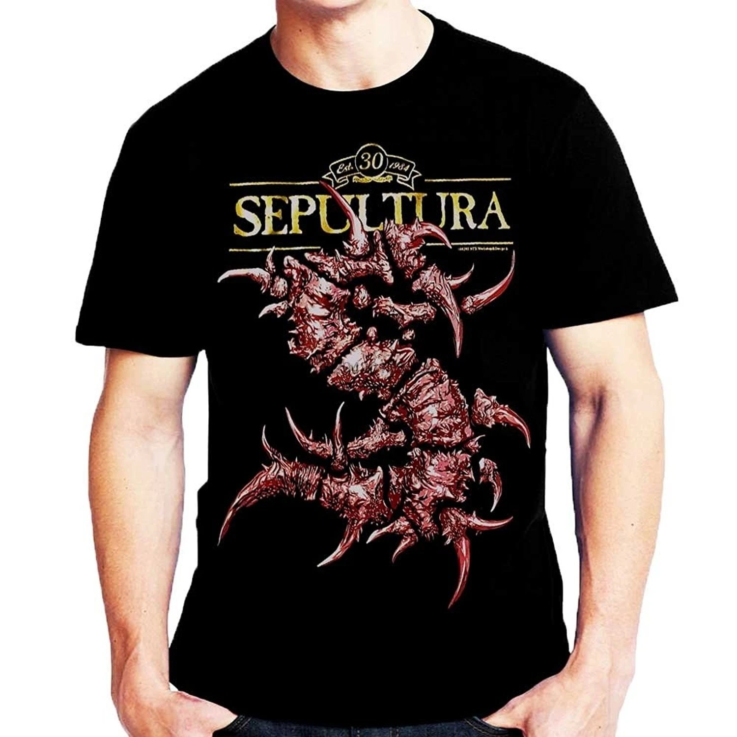 Мужская Летняя модная футболка Sepultura забавная для мужчин | одежда