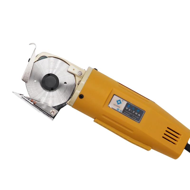 전기 가위 가위, 직물 절단기 키트, 의류 가죽 직물 절단 도구, 220V, 70mm, 170W