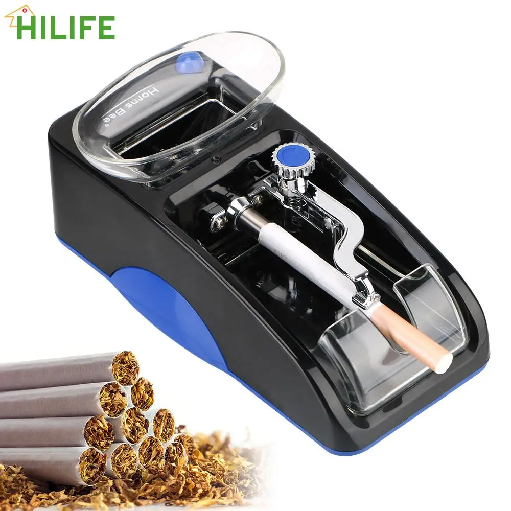 Tobacco Roller Smoking Accessories DIY Injector Maker Electric Automatic EU US Plug Cigarette Rolling Machine Tool | Дом и сад