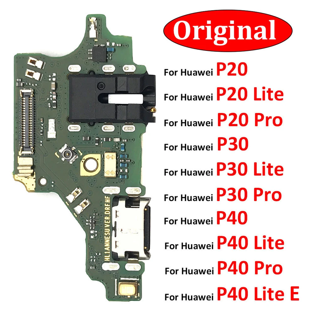 Original huawei p30 Lite USB hembrilla de carga Flex revertido charge Connector Dock Port 