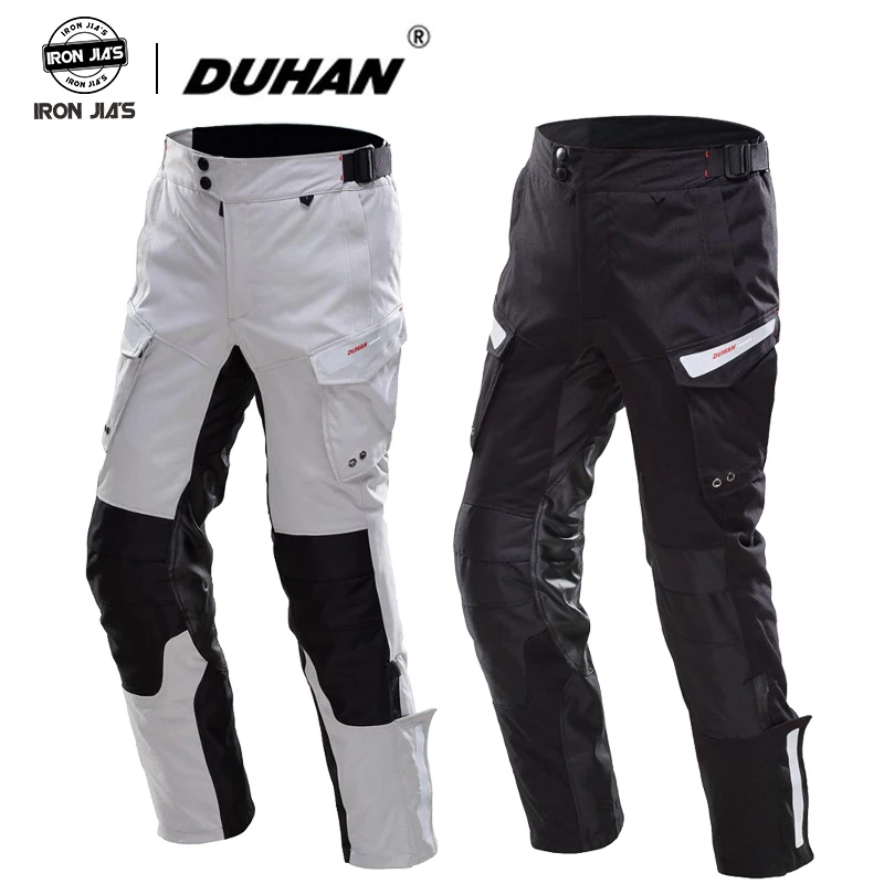 DUHAN Motorcycle Cold-proof Waterproof Trousers RainProof Men's Hip Protector Touring Venture Pants | Автомобили и мотоциклы