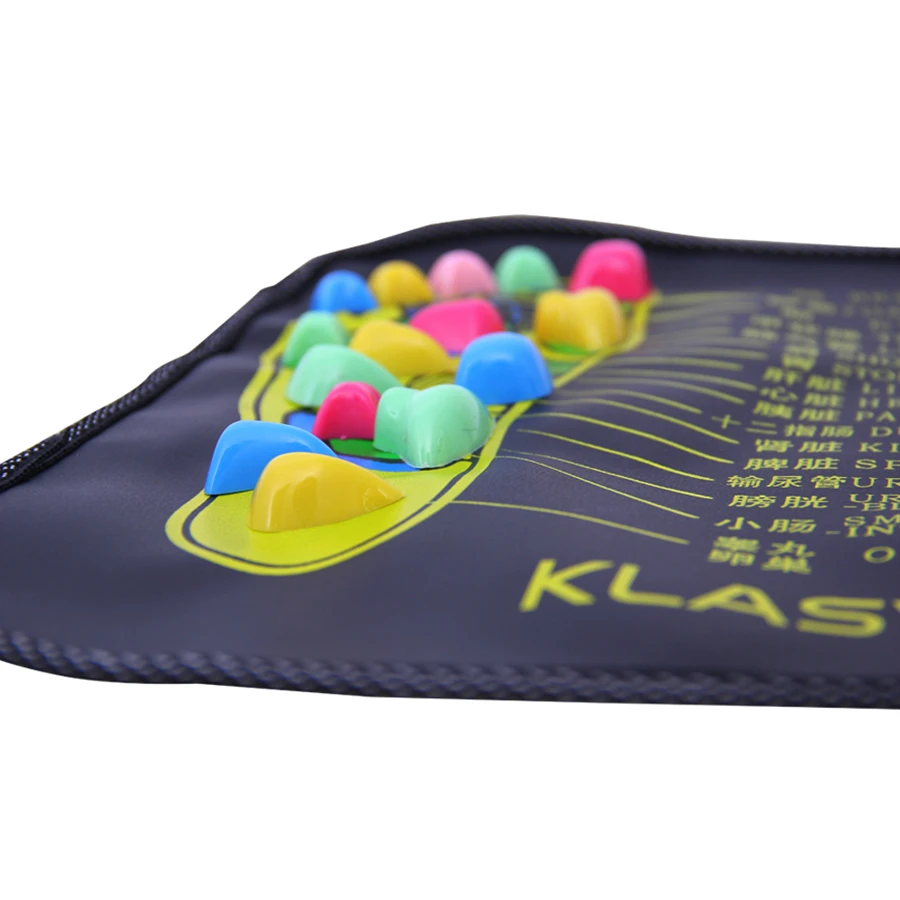 Walk Stone Sole Massage Pad Step On Cobblestone Foot Mat Health Care Plantar Point Stimulate Cushion Relieve Fatigue Pain Therap