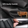 Black Genuine Leather Steering Wheel Cover for Hyundai Elantra 2011 2012 2013 2014 Avante I30 ► Photo 2/6