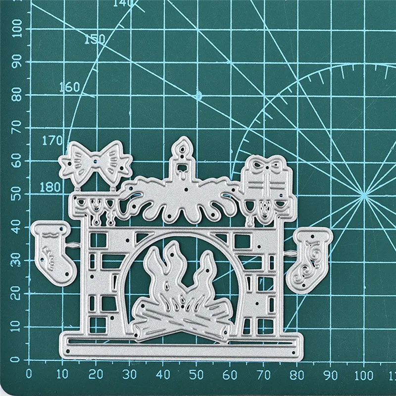 Kokorosa металлические режущие штампы для камина для рукоделия Скрапбукинг трафарет для тиснения DIY высечки для украшения карт