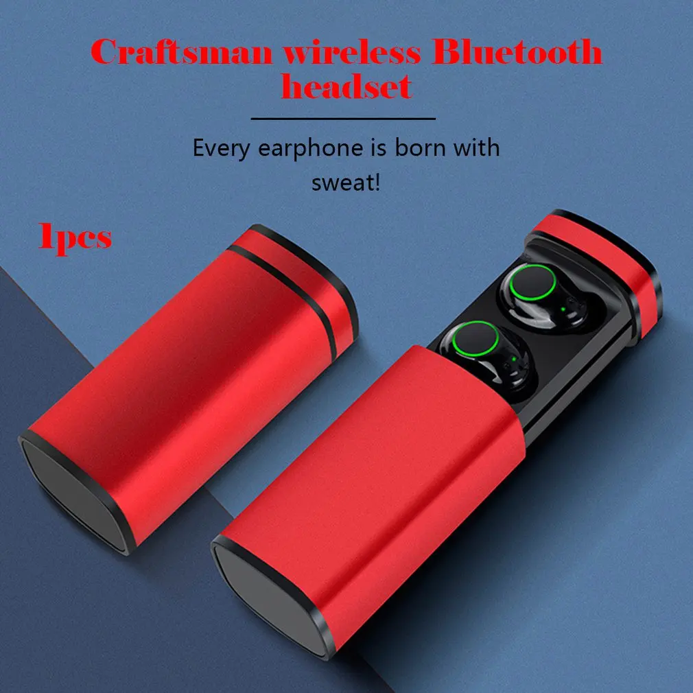 1 пара Bluetooth наушники TWS наушники беспроводные Bluetooth стереонаушники с микрофоном водонепроницаемые bluetooth-наушники с микрофоном