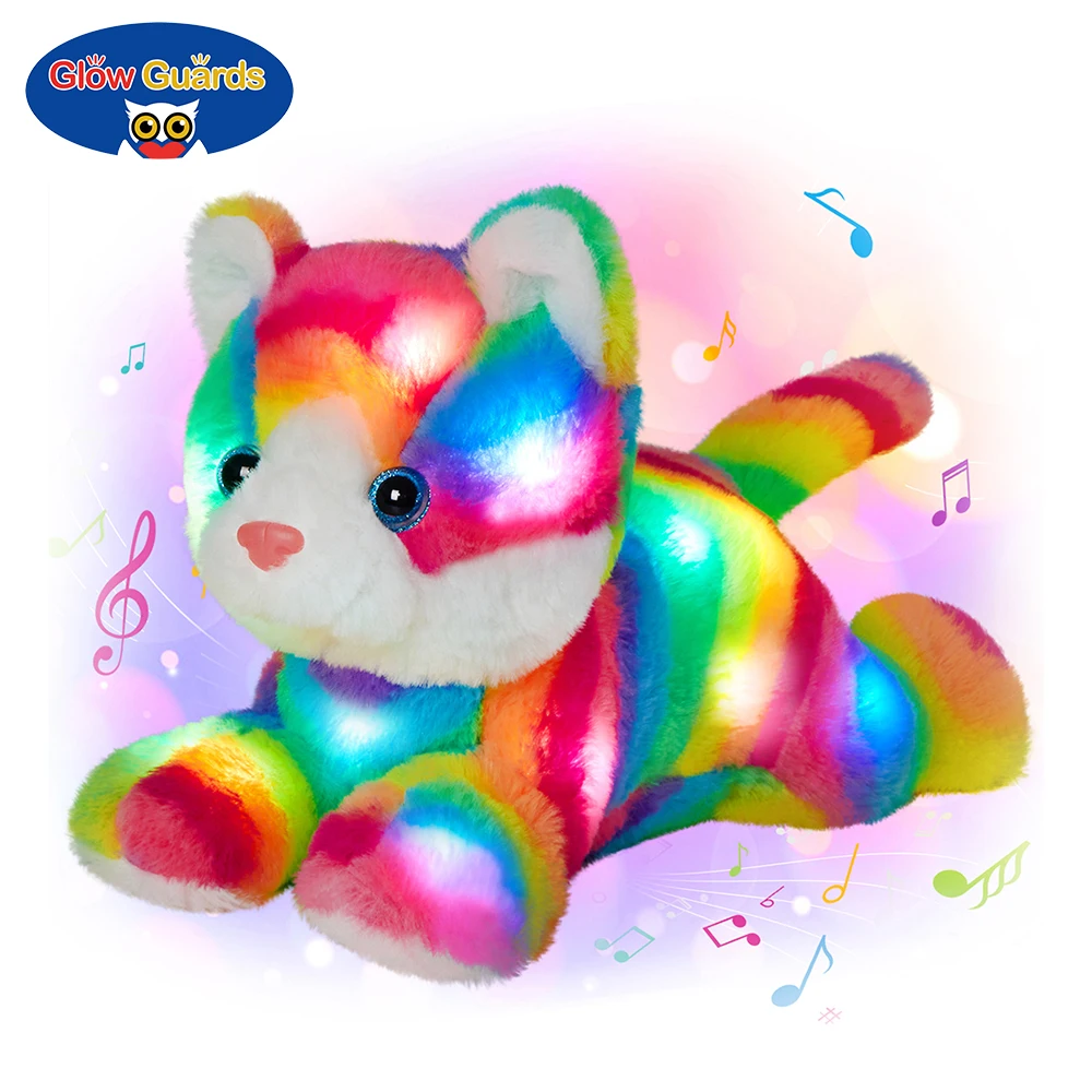 rainbow stuffed elephant