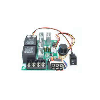 

PWM DC 10-55V Motor Speed Controller DC Digital LED Display Adjustable Drive Module Input MAX 40A 12V 24V 36V