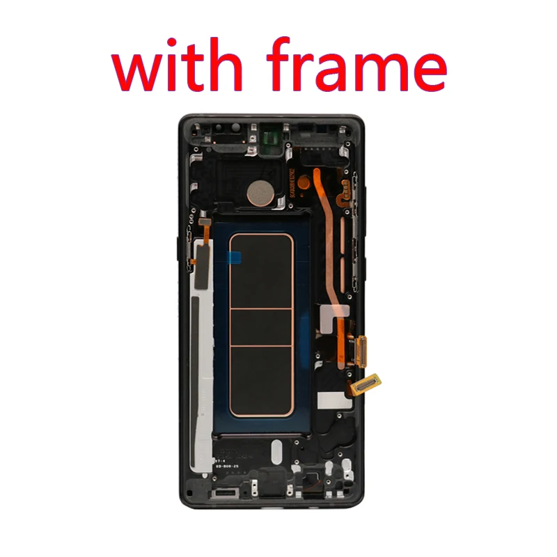 6,3 ' супер AMOLED дисплей сенсорный экран Запасные части+ рамка для SAMSUNG Galaxy NOTE8 lcd N950 N950F
