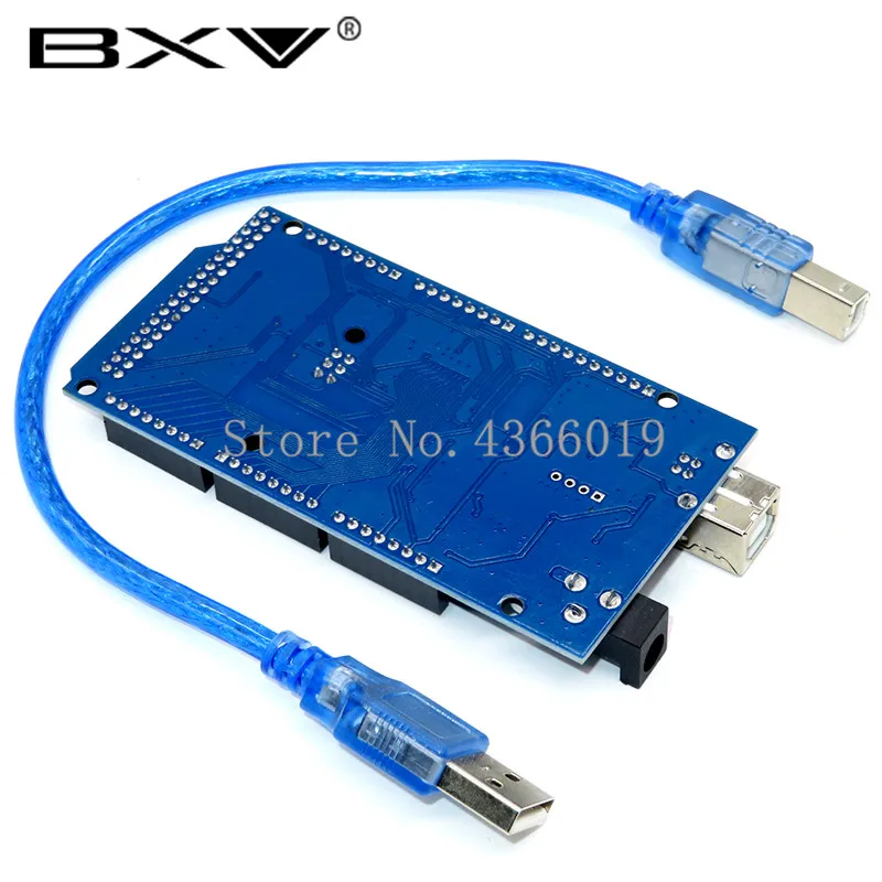 MEGA2560 Mega 2560 R3 REV3 ATmega2560-16AU CH340G плата на usb-кабель, совместимый с arduino с линией USB