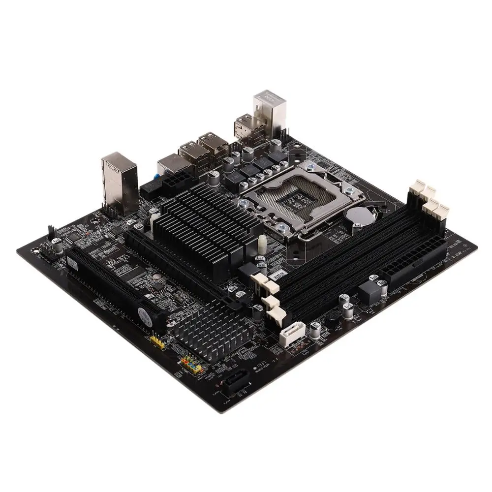 X58 для рабочего стола материнской платы LGA 1366 4-Каналы DDR3 32 Гб ...