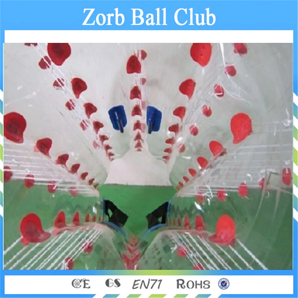 10PCS(5Red+5Blue) 1.0mm 100%TPU Bumper Ball,Bubble Soccer Suit,Bubble Football