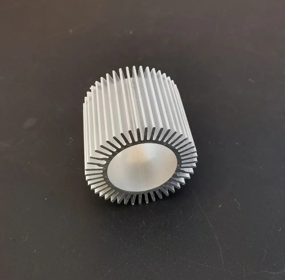 32X27MM LED Heatsink Aluminum Base Radiator For 1W 3W 5W High Power LED Cooler Sunflower UFO Round PCB Radiator Lamp DIY