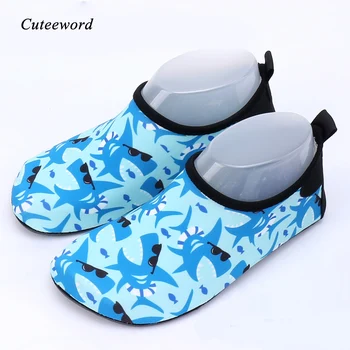 

Cartoon Print Children Shoes Non-slip Breathable Toddler Boys and Girls Beach Shoes Quick-drying Summer Kids Swimming Shoes