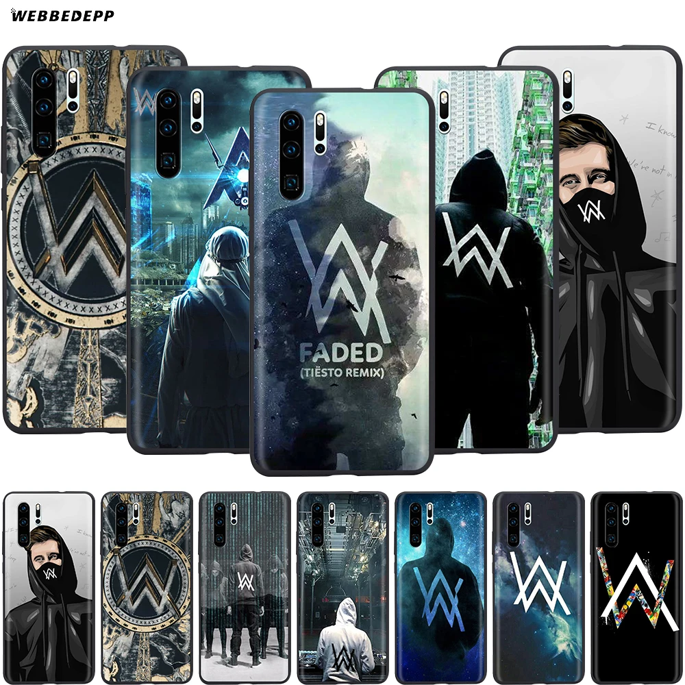 

Webbedepp Alan Walker Faded Case for Huawei P8 P9 P10 P20 P30 Lite Pro P Smart Z 2019 2019 Mini