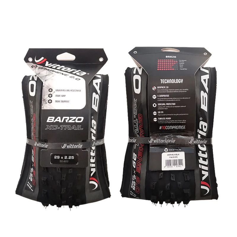 Vittoria BARZO 27.5×2.25 MTBタイヤ(チューブセット) VITTORIA BARZO 29 27.5 MTB Inches Tubeless Tire TNT