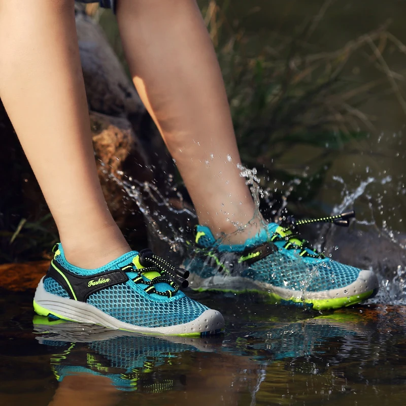 Детские кроссовки Aqua Shoes для бега Сетчатые мальчиков Летние сандалии девочек и