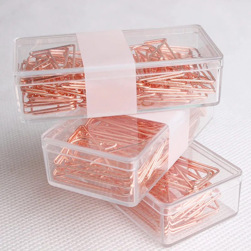 

20Pcs Cute Envelope Shaped Paper Clips Metal Note Clips for Bookmark Office School Notebook AS99