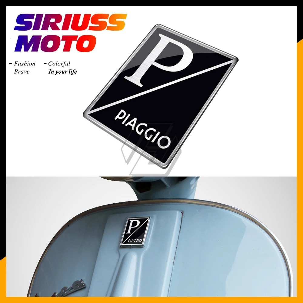 3d наклейка на мотоцикл чехол для PIAGGIO VESPA GTS GTV LX LXV MID Logo|Наклейки и стикеры| |