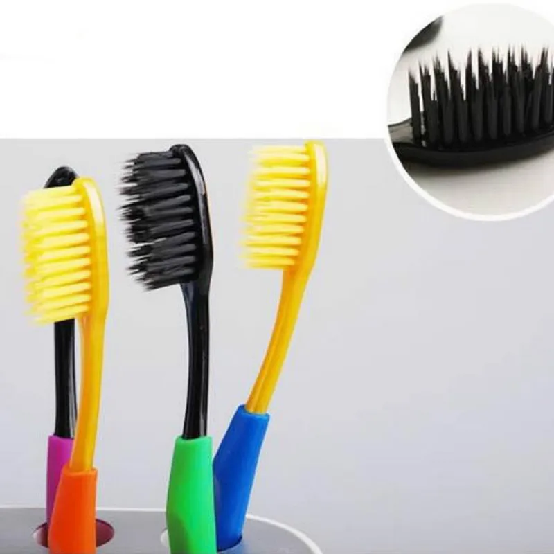 4 шт. уход за полостью рта бамбуковый уголь Нано Стоматологическая зубная щетка