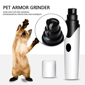 

Electric Nail File Pet Dog Cat Nail Claw Grooming Grinder Trimmer Rechargeable Nail Clippers Cat Paws Nail Cutter