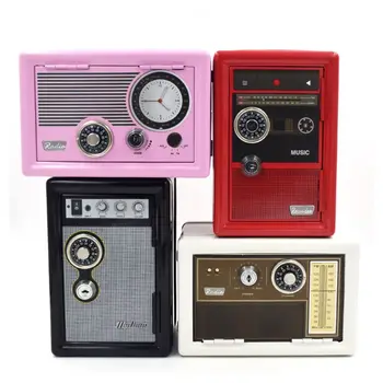 

Creative Bank Safe with Code Lock and Key Keep Your Coins Jewelry and Valuables F42E