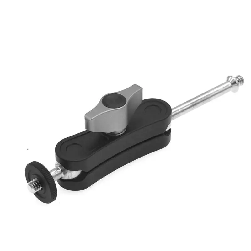 Magic Arm Mount совместимые с ЧПУ двойной шаровой головкой с 1/4 дюймовым винтом для телефона из алюминиевого сплава Универсальный винт для камеры Microfone