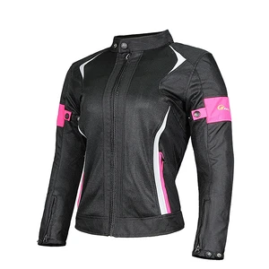 Image 1 - Women Motorcycle Armor Jacket Lady Riding Raincoat Safety Clothing with Protective Gears and Waterproof Liner Moto Suit JK 52