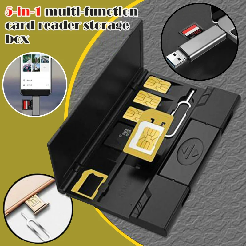 5 в 1 картридер для карт USB 3 0|USB-хабы| |