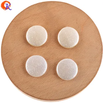 

Cordial Design 21*21mm 350Pcs Imitation Pearl Beads/Jewelry Accessories/Hand Made/Wrinkle Effect/DIY Making/Earring Findings
