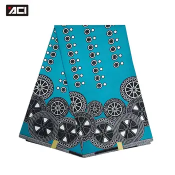 

ACI Veritable Wax African Ankara Fabrics 6 Yards/Piece Tissu Africain Veritable Wax African Ankara Fabrics Nigeria Wax For Girl
