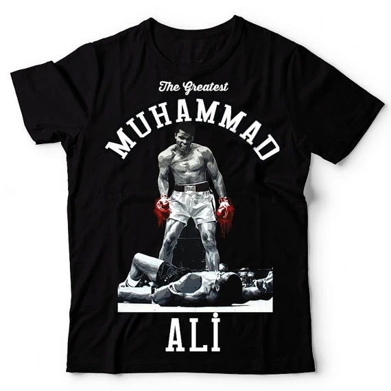 Fashion Women Men Casual T-Shirt 3D Print Boxer Muhammad Ali Oversized Tee Tops 