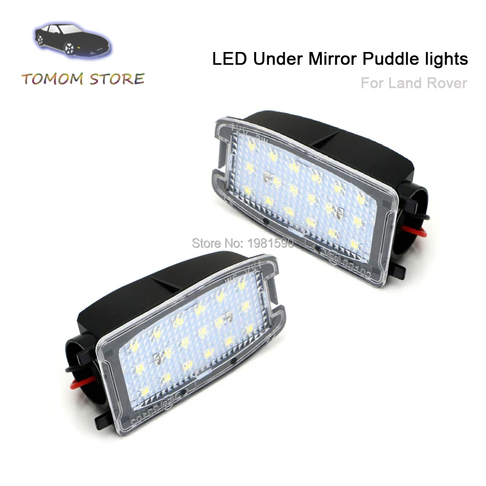 2 шт. светодиодный фонарь под зеркалом для Land Rover LR2 LR3 LR4 Land Rover Range Rover Sport Land Rover Freelander автомобильная лампа