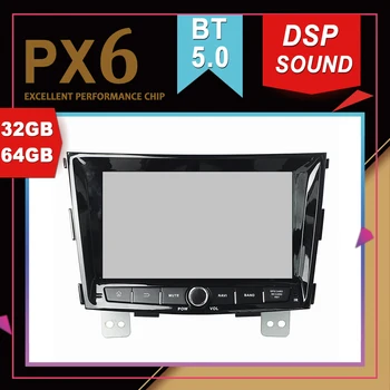 

PX6 Excellent Performance Android 9.0 Car Multimedia GPS For SsangYong Tivolan 2014 DSP Sound Navigation Tape Recorder Radio