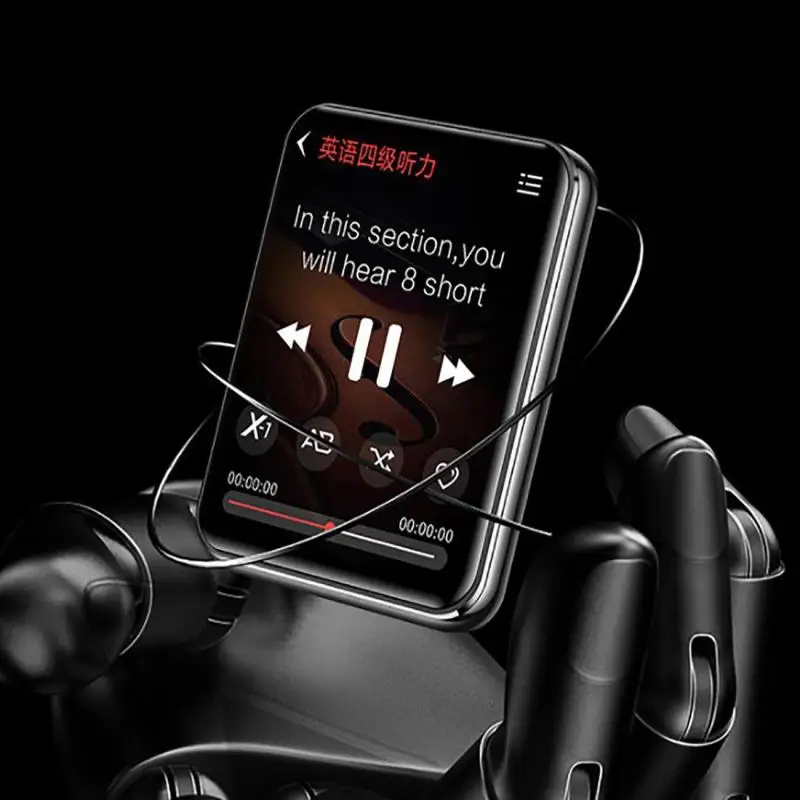 Bluetooth MP4 Player Touch Screen 4GB 8GB 16GB Music video Player FM Radio Video E-book MP3 With Speaker walkman