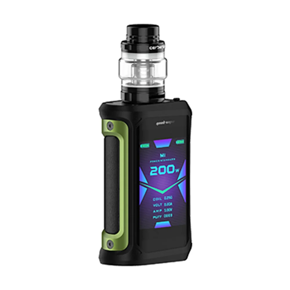 Новый набор Geekvape Aegis X TC с 5 мл/2 мл резервуаром Cerberus и 2 4 дюймовым oled экраном