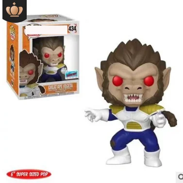 Funko pop Dragon Ball Z Dead Yamcha PORUNGA Супер Саян Гоку Golden Frieza большое Вегета Виниловая фигурка Коллекционная модель игрушка - Цвет: 434
