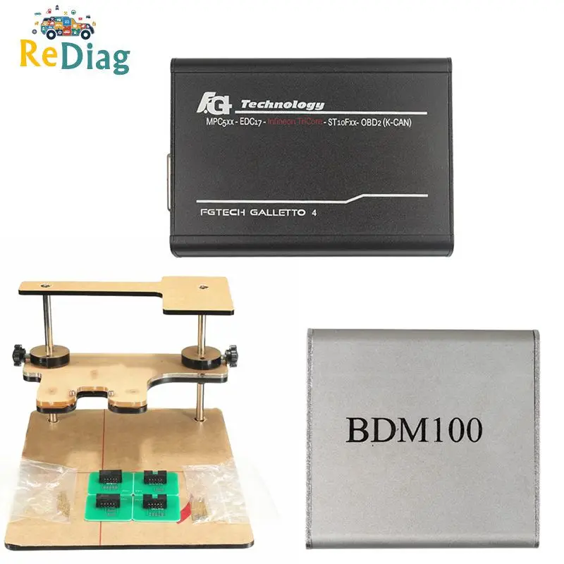 BDM Frame With Aapters Works BDM Programmer CMD100 Full Sets Fits For FGTECH BDM100 Kess use for Ktag K-tag ECU Programmer Tool