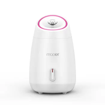 

Fruit and Vegetable Steamed Face Device Home Beauty Equipment Nano Spray Water Meter Facial Whitening Humidification Pink,white